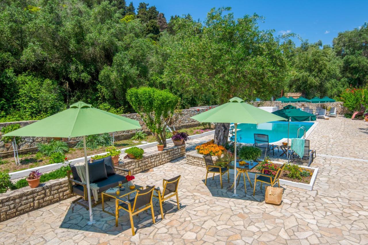 Aphrodite Studios & Apt With Pool Lakka  Bagian luar foto